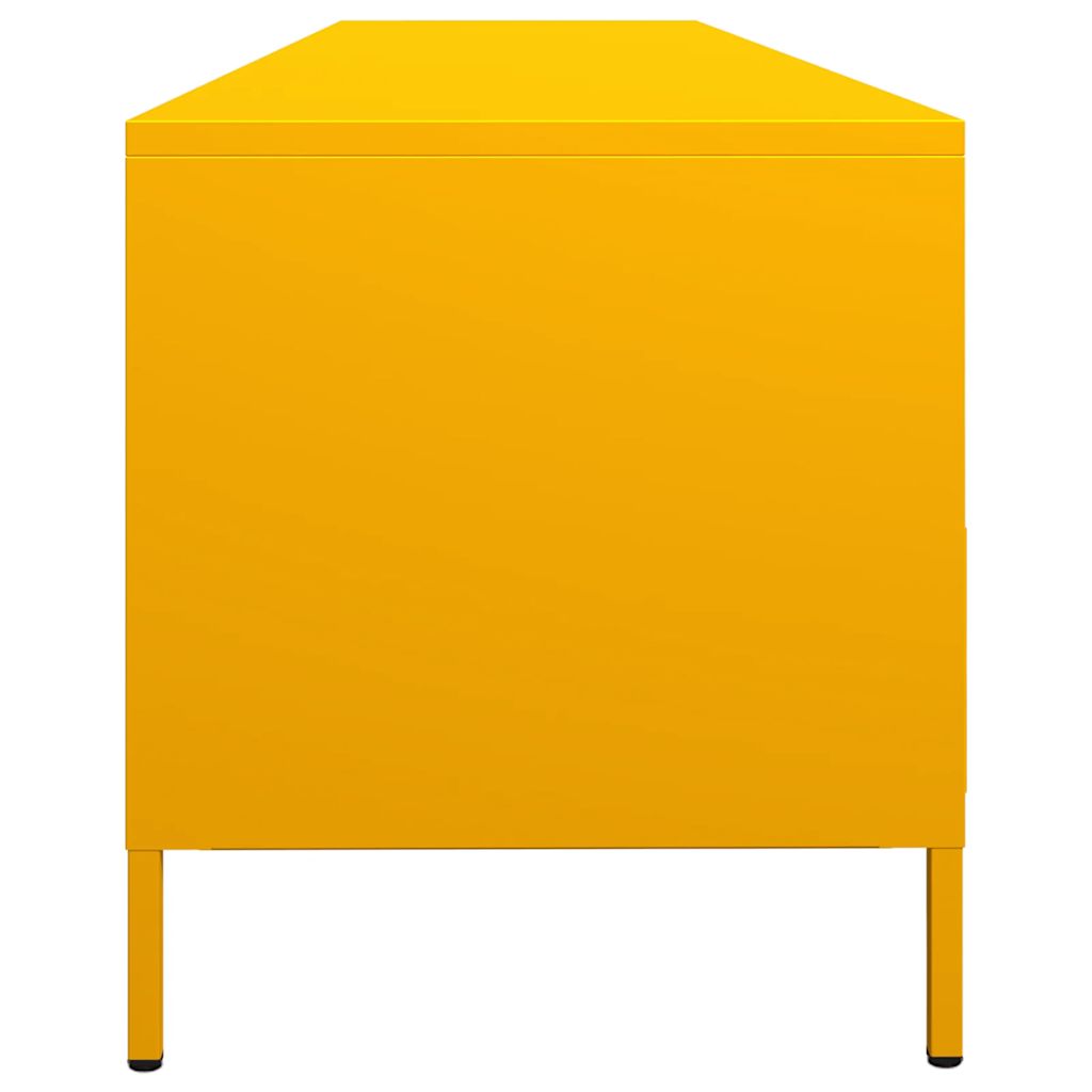 Tv-Meubel 202X39X43,5 Cm Koudgewalst Staal 202 cm