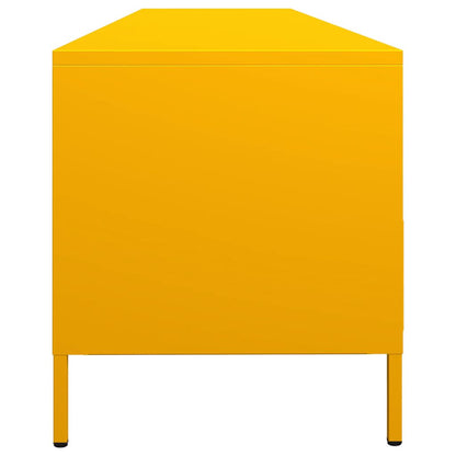 Tv-Meubel 202X39X43,5 Cm Koudgewalst Staal 202 cm