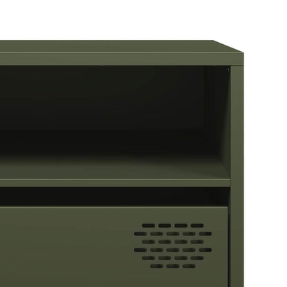 Tv-Meubel 202X39X43,5 Cm Koudgewalst Staal 202 cm
