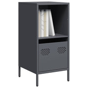 Dressoir 35x39x73,5 cm staal antraciet