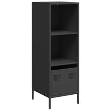 Hoge kast 35x39x103,5 cm staal zwart