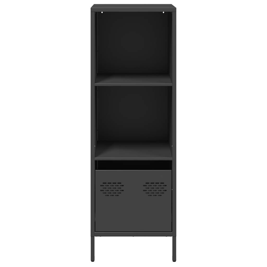 Hoge kast 35x39x103,5 cm staal zwart