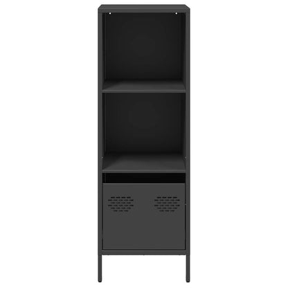 Hoge kast 35x39x103,5 cm staal zwart