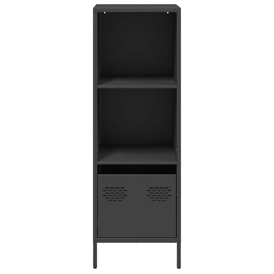 Hoge kast 35x39x103,5 cm staal zwart