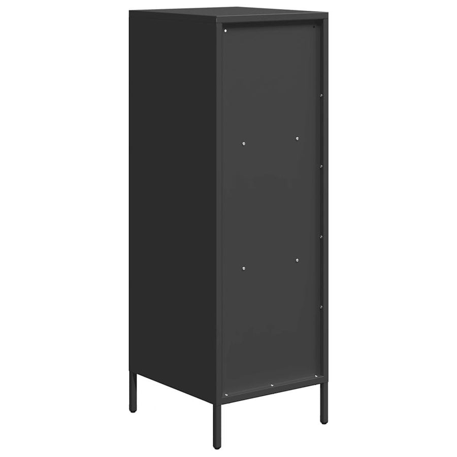 Hoge kast 35x39x103,5 cm staal zwart