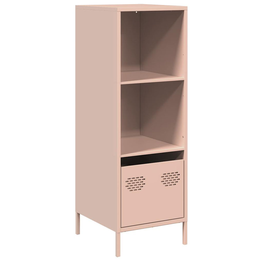Hoge kast 35x39x103,5 cm staal roze