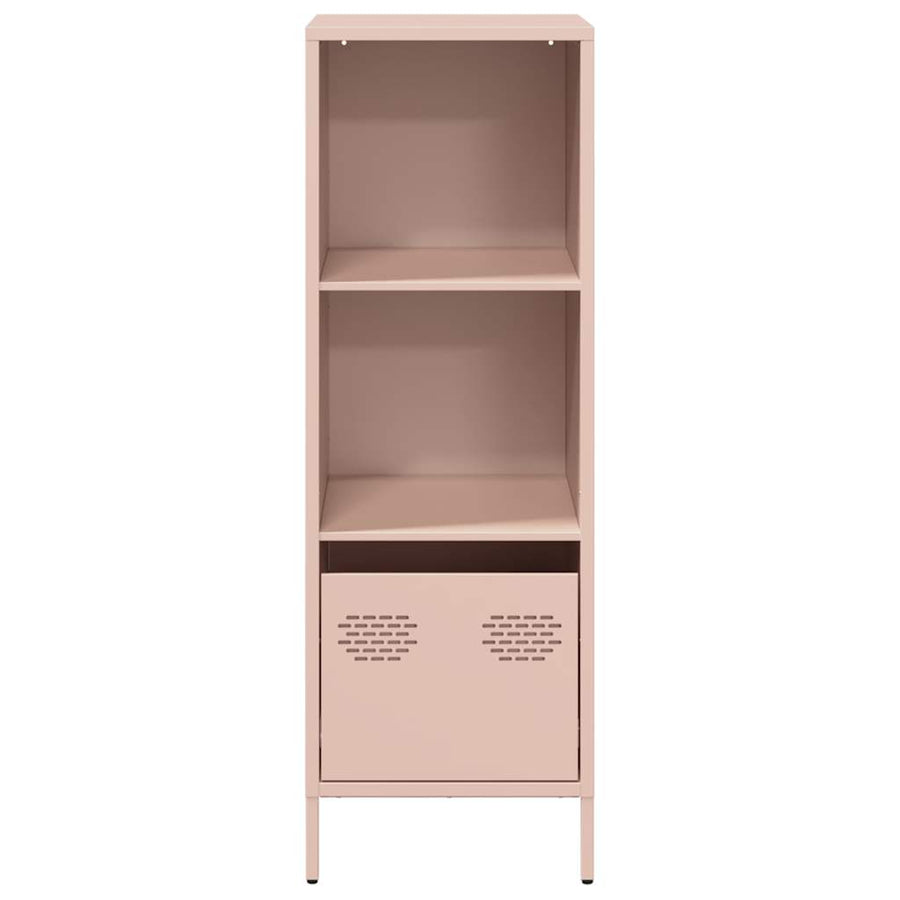 Hoge kast 35x39x103,5 cm staal roze