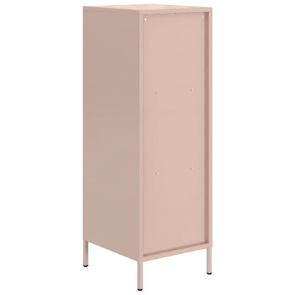 Hoge kast 35x39x103,5 cm staal roze