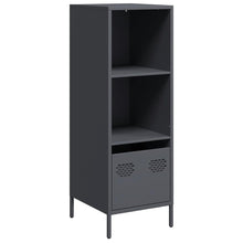Hoge kast 35x39x103,5 cm staal antracietkleurig