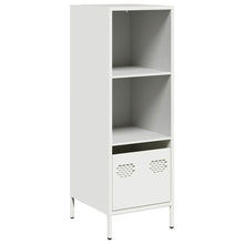 Hoge kast 35x39x103,5 cm staal wit