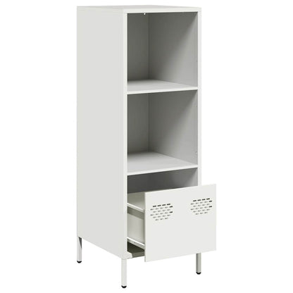 Hoge kast 35x39x103,5 cm staal wit