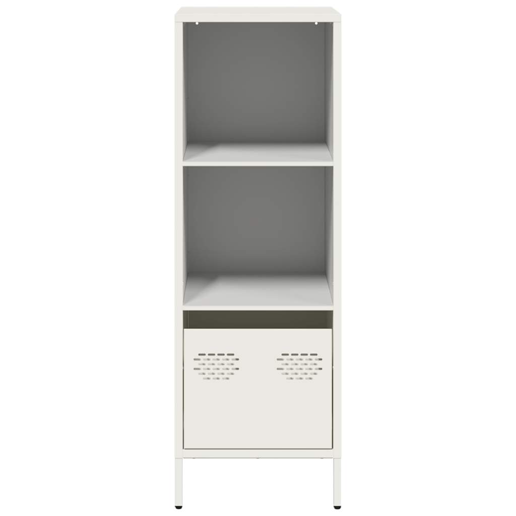 Hoge kast 35x39x103,5 cm staal wit