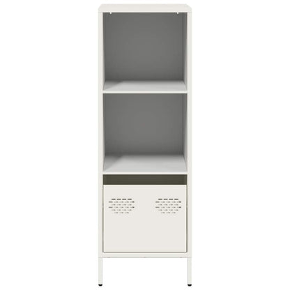 Hoge kast 35x39x103,5 cm staal wit
