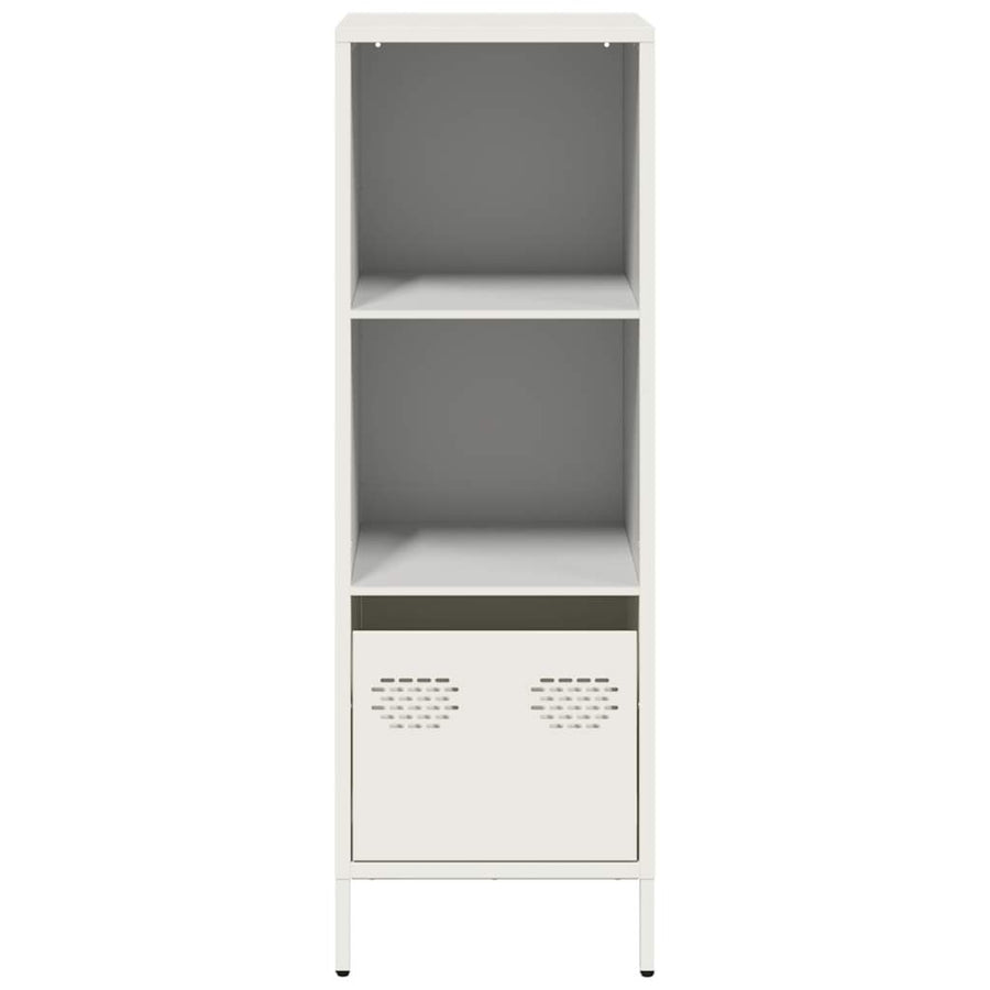Hoge kast 35x39x103,5 cm staal wit