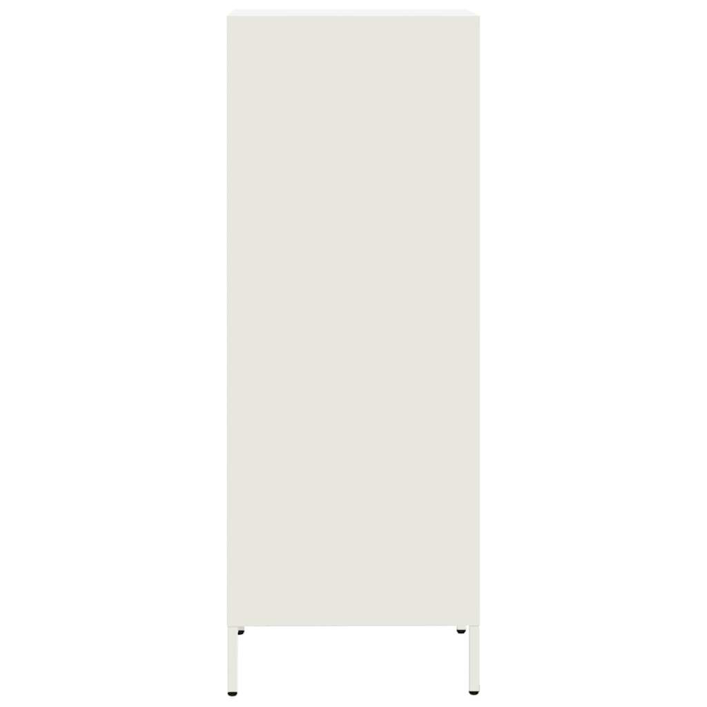 Hoge kast 35x39x103,5 cm staal wit