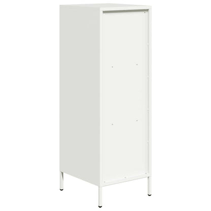 Hoge kast 35x39x103,5 cm staal wit