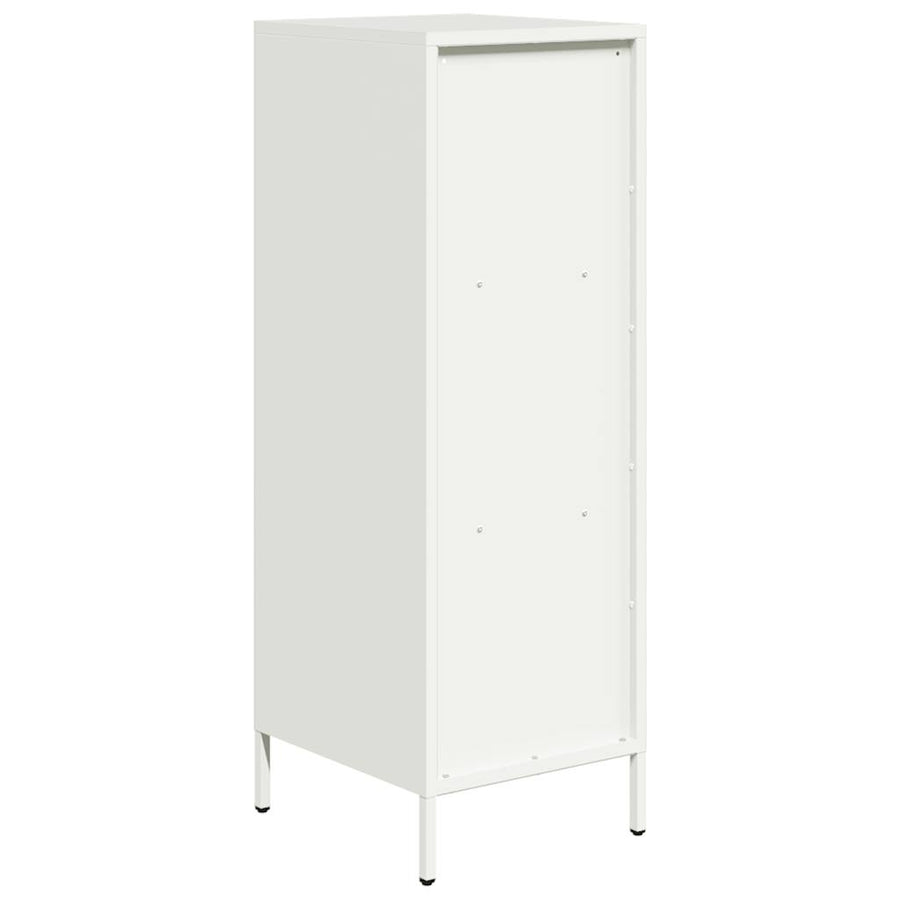 Hoge kast 35x39x103,5 cm staal wit
