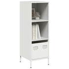 Hoge kast 35x39x103,5 cm staal wit