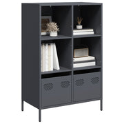 Hoge kast 68x39x103,5 cm staal antraciet