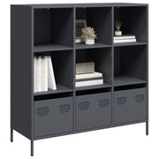 Hoge kast 101,5x39x103,5 cm staal antraciet