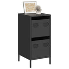 Sideboard 35x39x73.5 cm cold rolled steel black