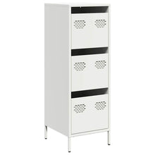 Hoge kast 39x35x103,5 cm staal zwart