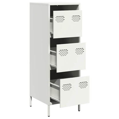 Hoge kast 39x35x103,5 cm staal zwart