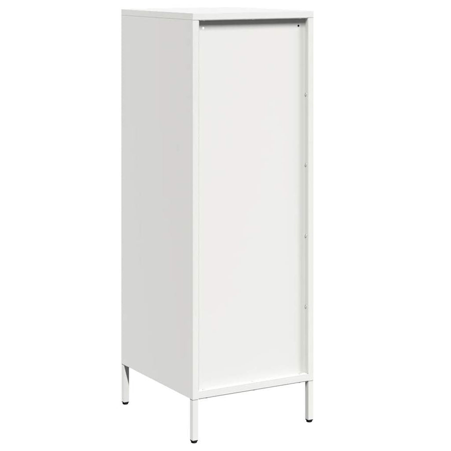 Hoge kast 39x35x103,5 cm staal zwart