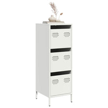 Hoge kast 39x35x103,5 cm staal zwart