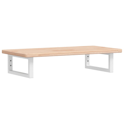 Badkamer wandschap staal en massief eikenhout