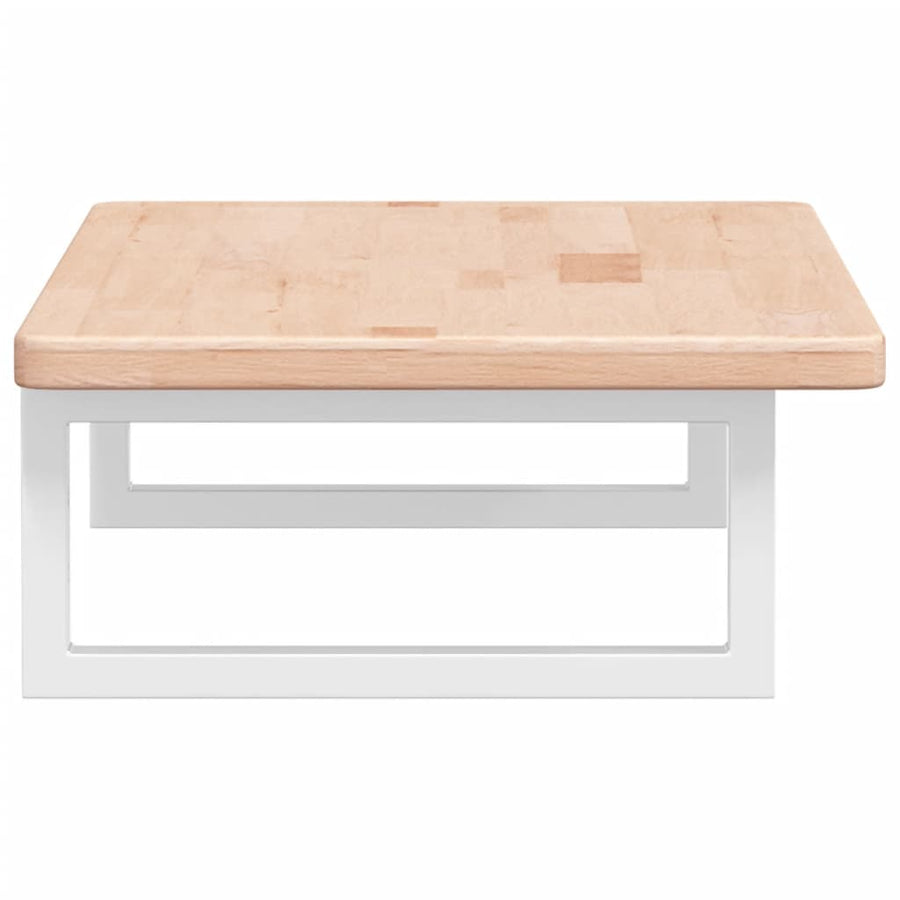 Badkamer wandschap staal en massief eikenhout