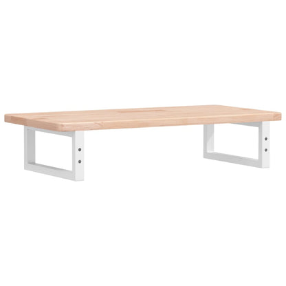 Badkamer wandschap staal en massief eikenhout