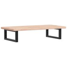 Badkamer wandschap staal en massief eikenhout