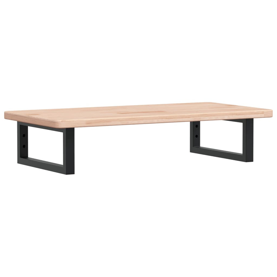Badkamer wandschap staal en massief eikenhout