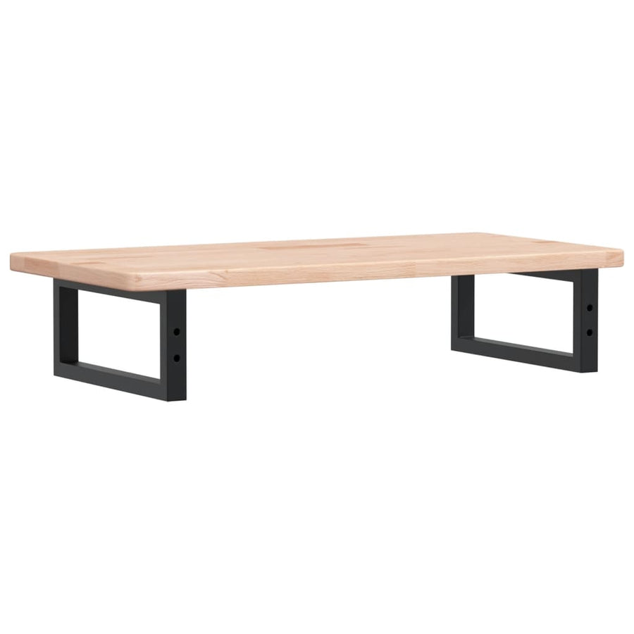 Badkamer wandschap staal en massief eikenhout