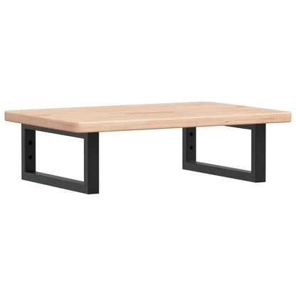 Badkamer wandschap staal en massief eikenhout