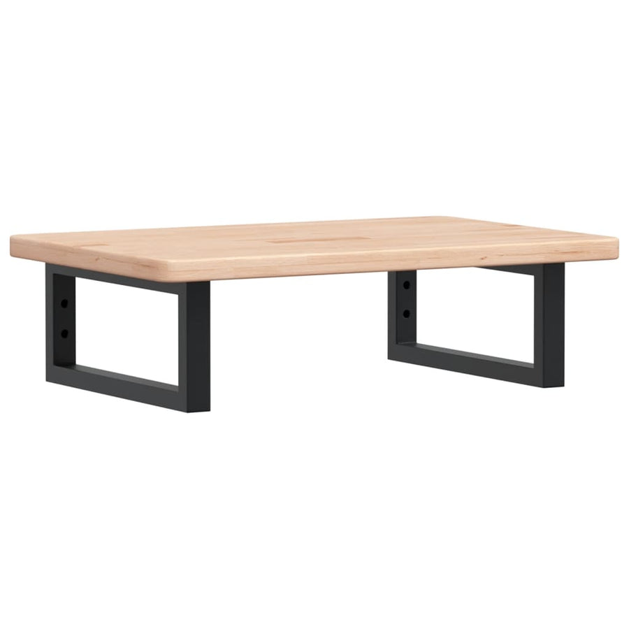 Badkamer wandschap staal en massief eikenhout