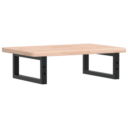 Badkamer wandschap staal en massief eikenhout