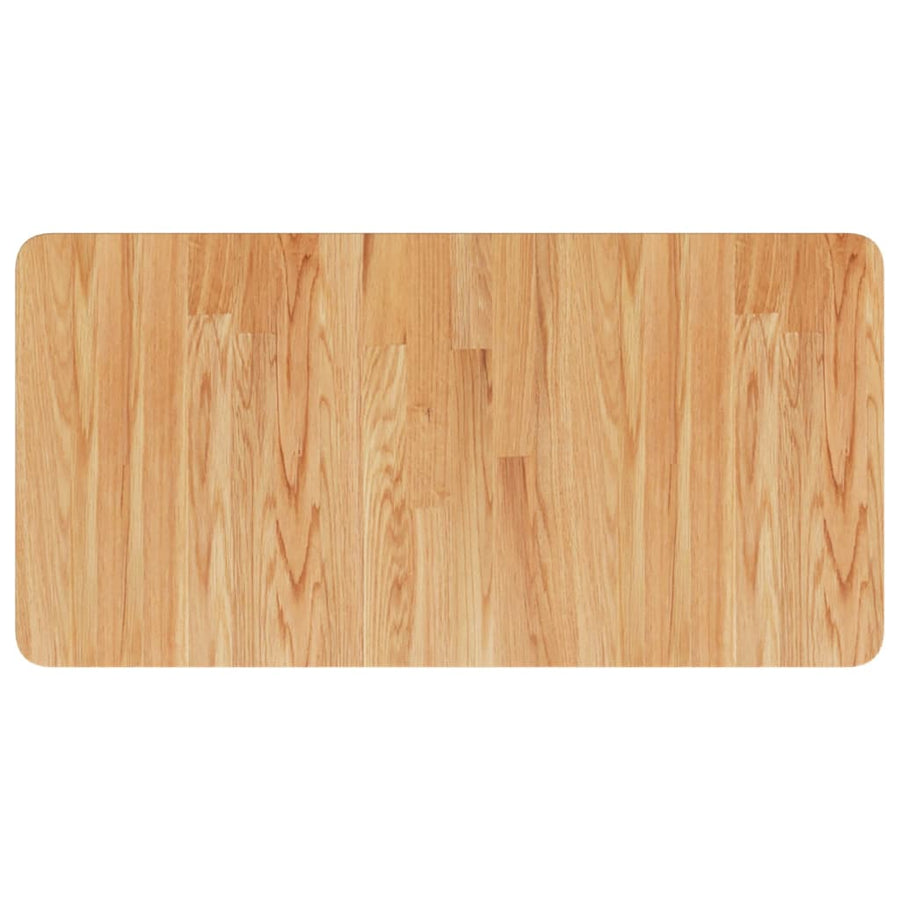 Badkamer wandschap staal en massief eikenhout
