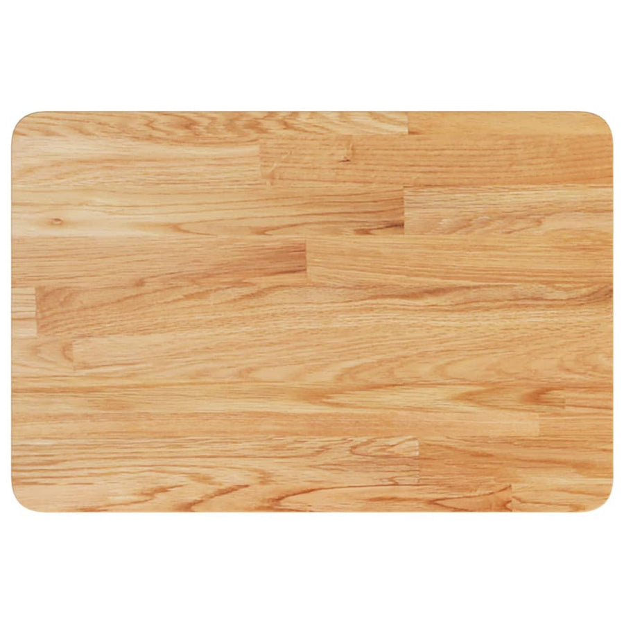 Badkamer wandschap staal en massief eikenhout