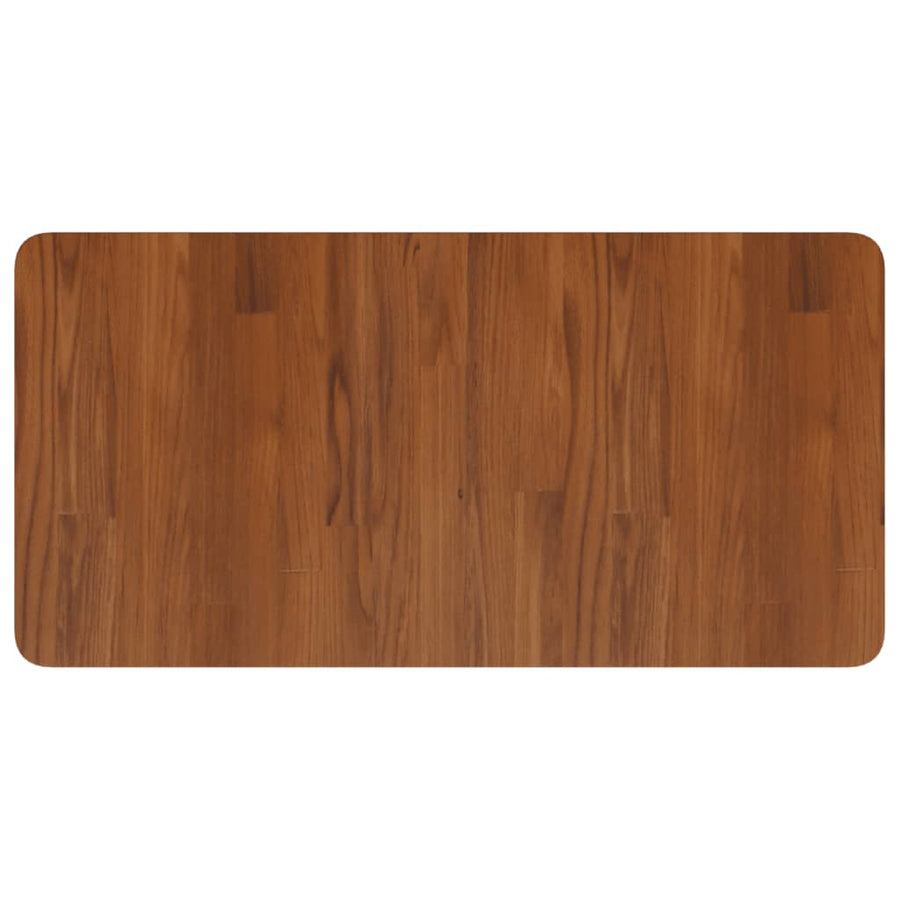 Badkamer wandschap staal en massief eikenhout
