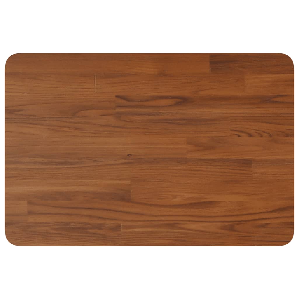 Badkamer wandschap staal en massief eikenhout
