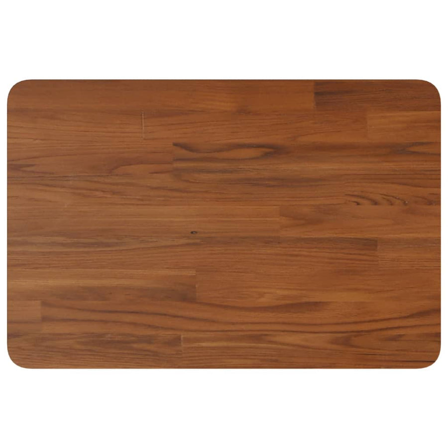 Badkamer wandschap staal en massief eikenhout