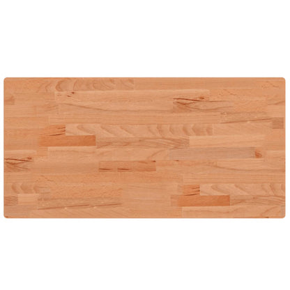 Badkamer wandschap staal en massief beukenhout