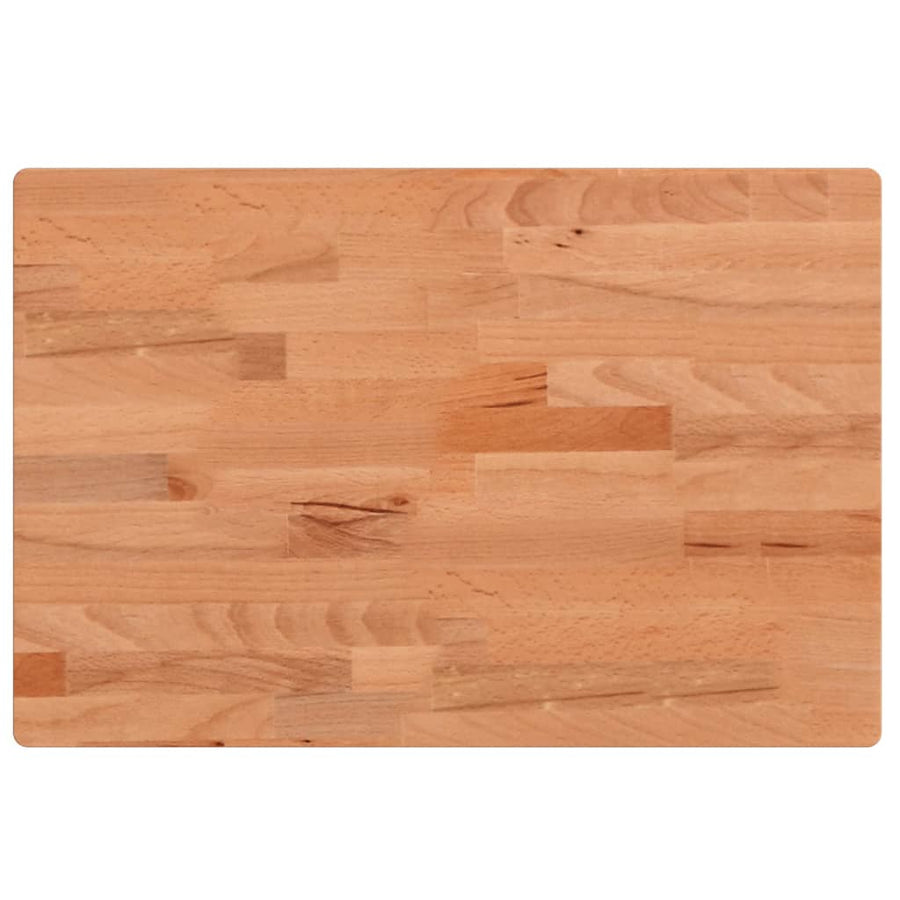 Badkamer wandschap staal en massief beukenhout