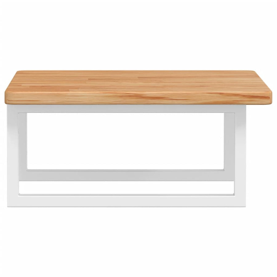 Badkamer Wandschap Staal En Massief Eikenhout 1