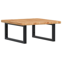 Badkamer wandschap staal en massief eikenhout