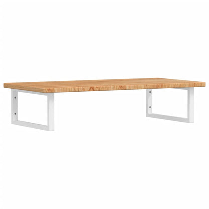 Badkamer Wandschap Staal En Massief Eikenhout 1
