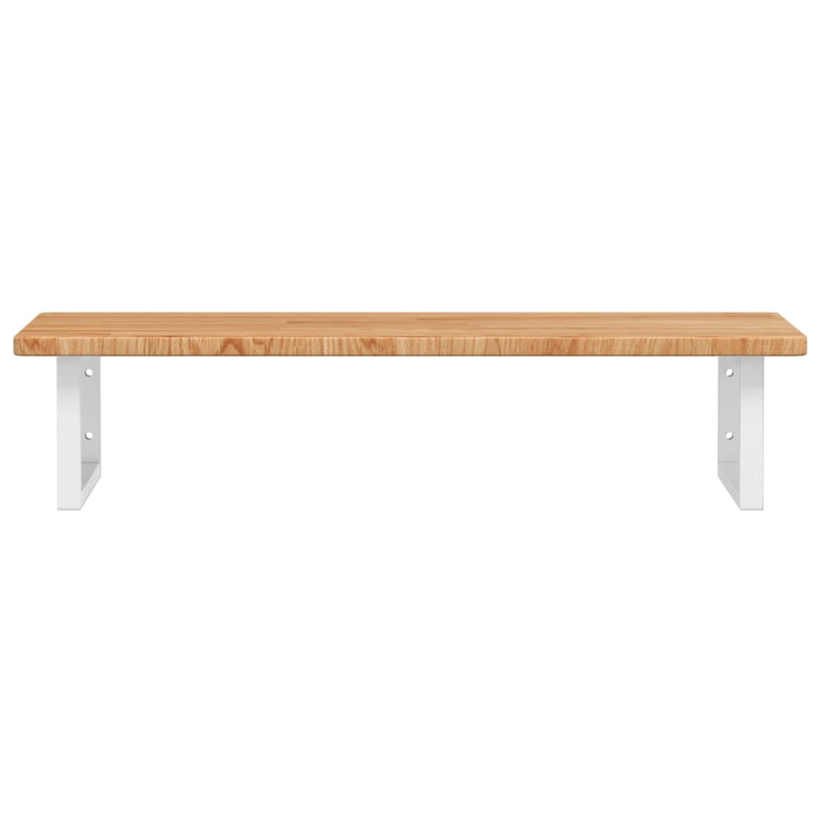 Badkamer Wandschap Staal En Massief Eikenhout 1
