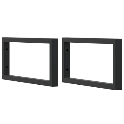 Badkamer Wandschap Staal En Massief Eikenhout 1 50 x 50 x 2.5 cm Donkerbruin en zwart
